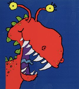 Red Monster, 1998 (blæk på papir)